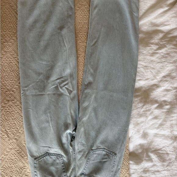 Still Here - Cool Light Blue Wide Leg Jeans - Picture 2 of 10
